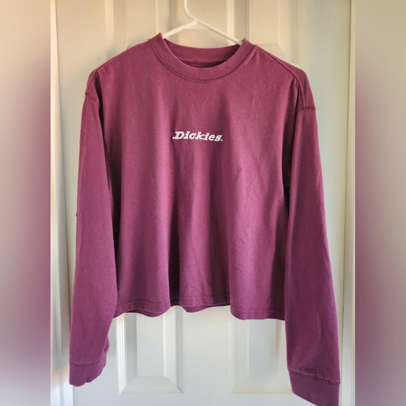 Dickies Loretto Long Sleeve Boxy T-shirt Size L - Picture 1 of 10